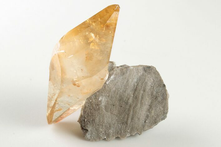 Gemmy, Twinned Calcite Crystal - Elmwood Mine #191751